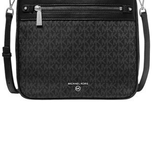 Michael Kors Signature Black Shoulder Bag